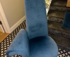 Occasional chair teal