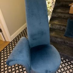 Occasional chair teal