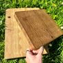 Premium End Grain Cutting Boards - Oak and Walnut Hardwood Image 2