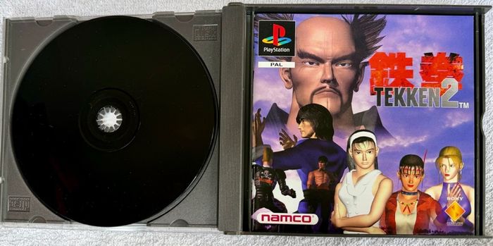 playstion 1 , TEKKEN 2 , double case ,in excellent condition