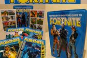 Fortnite Books and stickers in metal Tin case