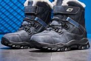 Winter Children's Snow Boots   Non-slip Waterproof  Mid-calf Outdoor Walking Shoes For Boys And Girls snow boots size fits 21 22 cm