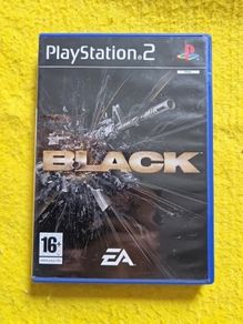 Black PlayStation2 Ps2 games Original