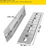 Aluminum Trailer Ramps 2721.6 kg Total Beavertail Hook End 1 Pair 2 Ramps Image 2
