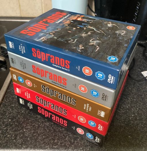 The Sopranos DVD Box Sets (Seasons 1-5 Bundle) - Perfect Condition