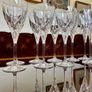Vintage Italian Lead Free Crystal Wine Glasses RCR x 7 Image 8