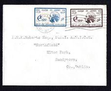1938 Ireland Father Matthew (Centenary of the Temperance Crusade) Commemorative Stamps Typed addressed First Day Cover (FDC) with Baile Atha Cliath (Dublin) cancel
