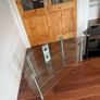 X2 TV/Media stands- Clear & Black Image 3