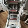 2 yr old BOSCH Series 4 Slimline WiFi-enabled Dishwasher - White - still under warranty Image 8