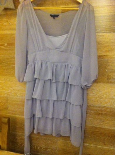 Ladies Savida Grey 2 piece top Size 10