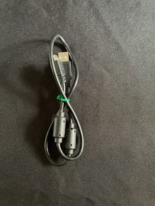 Mini-USB to USB-A Cable with Ferrite Core (Black)