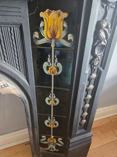 Cast Iron Fireplace Surround