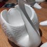 A Pair Of Vintage Ceramic Swans Image 9