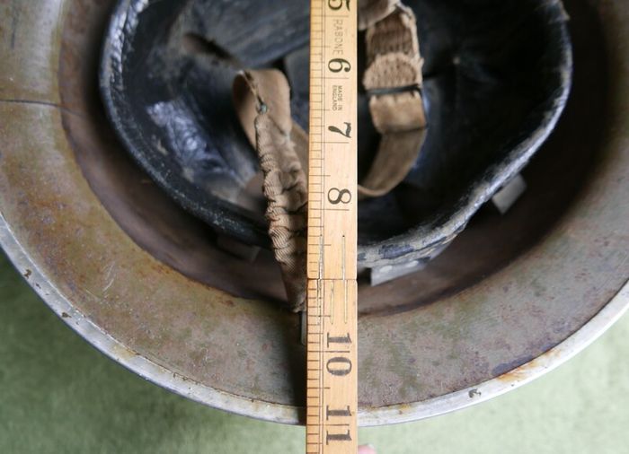 Original 1938 Dated British Army MKII Steel Helmet by 'J.S.S.'