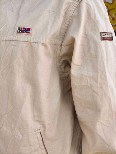 Napapijri Geographic Expedition Camp Vintage Men Jacket XL BEIGE