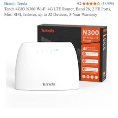 4G SIM Router