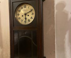 Antique Cork long case wall clock