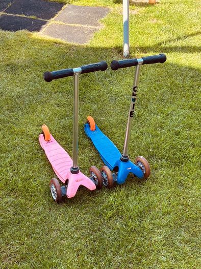 2 micro scooters