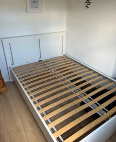 Double Bed with 2 Storage boxes