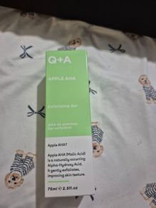 q + a exfoluating gel. New