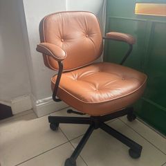 ALEFJALL Golden Brown Office Chair