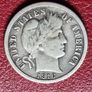 Usa 1 Barber Dime 10 Cents 1916 Philadelphia Silver Image 3