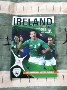 Ireland Vs Italy Match Day Programme August 2005