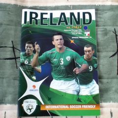 Ireland Vs Italy Match Day Programme August 2005