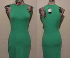 Beautiful Green Dress New With Tags