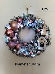 Christmas door wreath