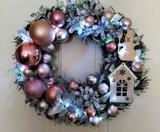 Christmas door wreath