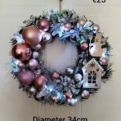 Christmas door wreath