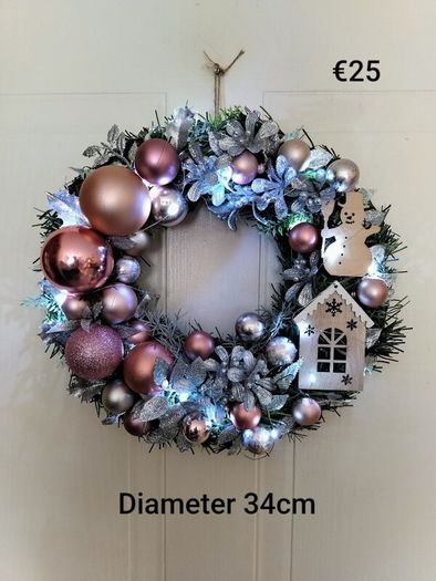 Christmas door wreath