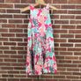 BNWT Zara Trafaluc Collection Pink Floral Dress Low Back Size Small UK8 EU36 Postage included Image 2