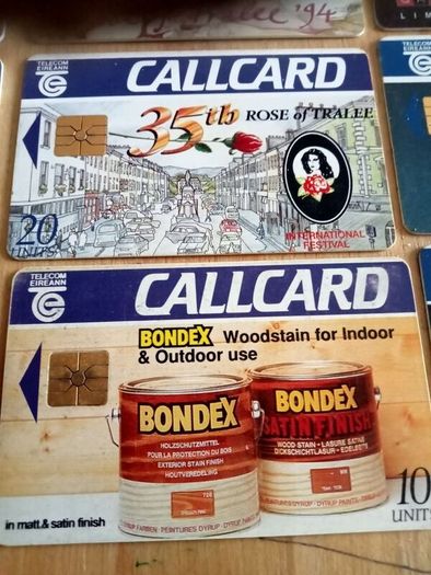 PRICE DROP, Telecom Eireann mixed  call cards X 12
