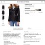 Karen Millen - WOOL Aviator Jacket - Navy - True UK 8 - BNWT RRP 260 Image 5