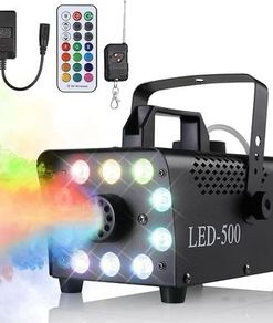 SALE Fog Machine 500W Smoke Machine with Wireless Remote Control, Suitable for Party, Disco Dj Effect