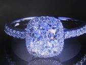 Sterling Silver Halo Style Ring