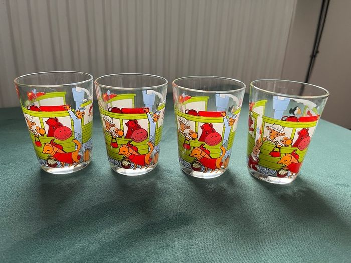 Small vintage glasses