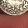 1842 Sixpence Victoria Low Mintage Silver 925 Image 3
