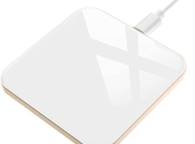 Wireless Charger, Qi-Certified 15W Max Fast Wireless Charging Pad Compatible with iPhone 14/13/12/12 Pro/11/11 Pro Max/XS Max/XR/XS/X/8, Galaxy S20/S10/S9/S8, AirPods Pro, White MULTIPLE COLOURS AVAILABLE (FREE POSTAGE)