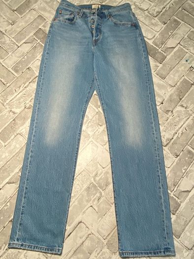 Levi's 501 Curve Ladies Light Blue Denim Jeans W28 L32