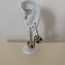Earrings - Animal Print Glass Image 4