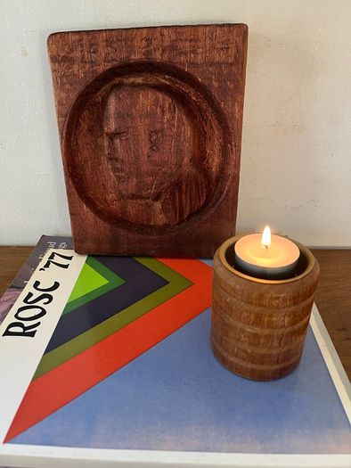African wooden carving