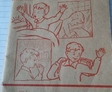 vintage Gaeilge book