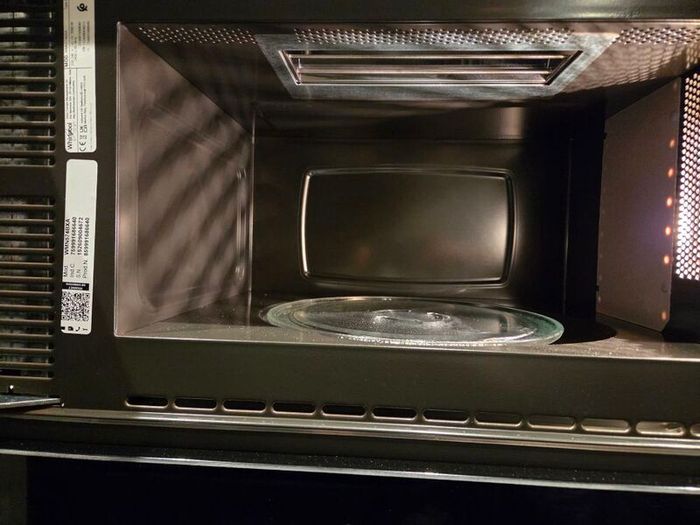 whirlpool microwave, built in
