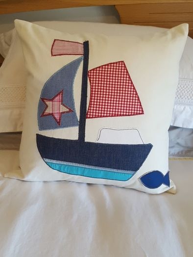 Nautical Fabric Cushions and Buntings