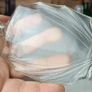 482 - Set of 5 Vintage Clear Glass Screw Top Collectible Decorative Bottles Image 8