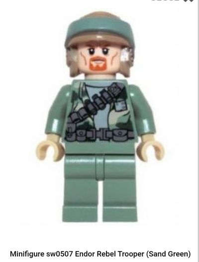 Lego Star Wars sw0507 Endor Rebel Trooper