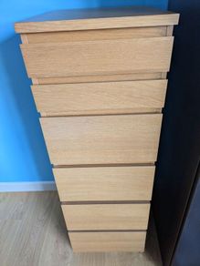 IKEA Malm 6 Drawer Chest (Tallboy)